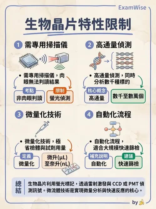 醫檢師 - 雜交探針與晶片技術 - AI 圖文解析預覽