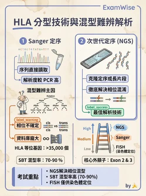 醫檢師 - 分子鑑定與應用技術 - AI 圖文解析預覽