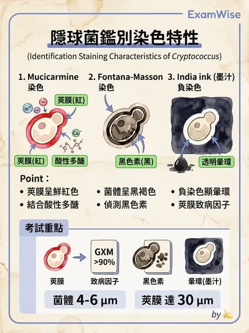 醫檢師 - 真菌診斷與治療 - AI 圖文解析預覽