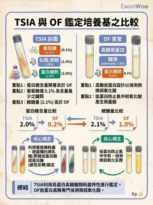 醫檢師 - 腸內菌鑑別方法與培養基 - AI 圖文解析預覽