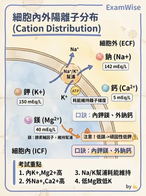 醫檢師 - 電解質與微量元素 - AI 圖文解析預覽
