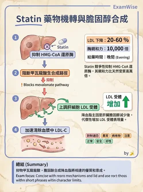 醫檢師 - 脂質代謝與酮體 - AI 圖文解析預覽