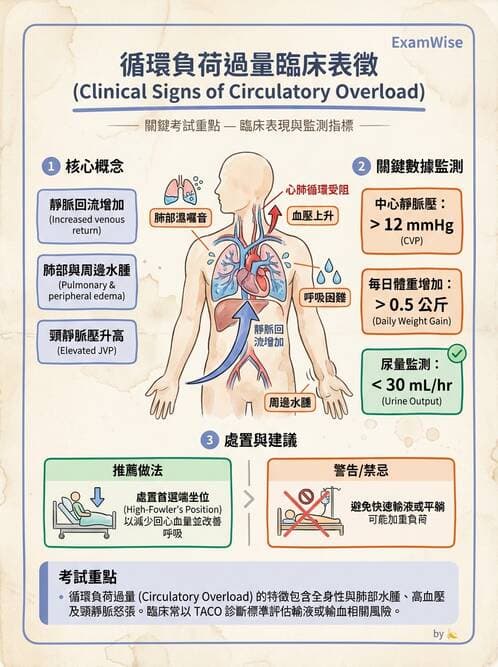 護理師 - 靜脈輸液與電解質平衡 - AI 圖文解析預覽