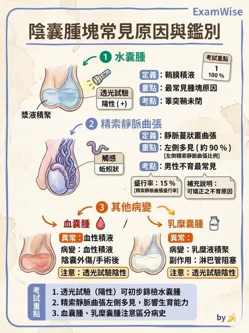 醫檢師 - 腎臟泌尿及男性生殖疾病 - AI 圖文解析預覽