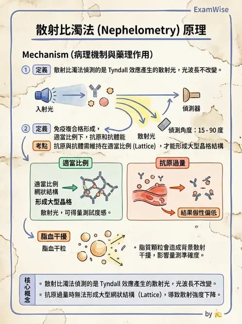 醫檢師 - 血清蛋白與蛋白質檢測 - AI 圖文解析預覽