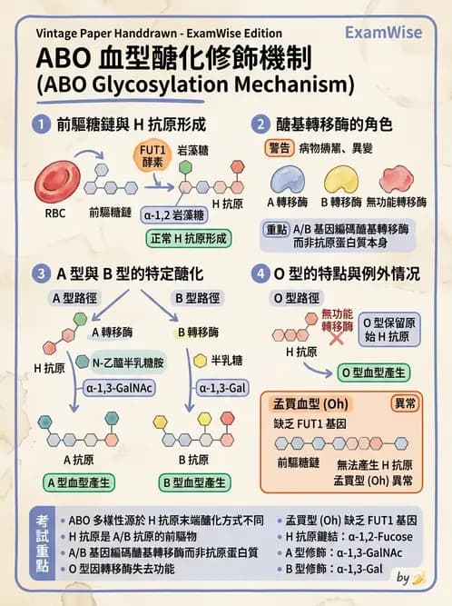醫檢師 - 醣類代謝與糖尿病 - AI 圖文解析預覽
