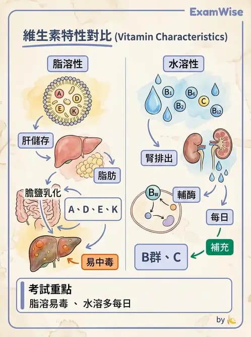 醫檢師 - 維生素 - AI 圖文解析預覽
