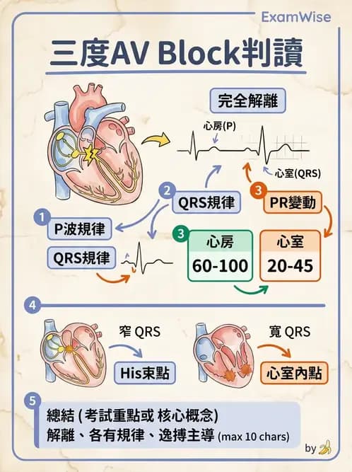 醫檢師 - 心律不整判讀 - AI 圖文解析預覽