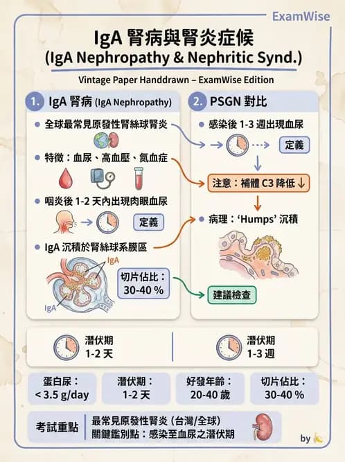 醫檢師 - 腎臟泌尿及男性生殖疾病 - AI 圖文解析預覽