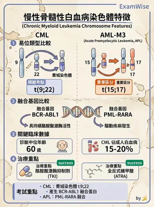 醫檢師 - 慢性血液腫瘤與骨髓增生疾患 - AI 圖文解析預覽