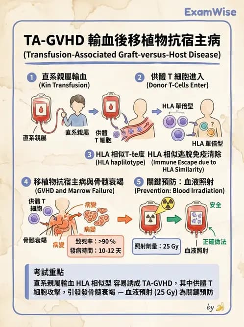 醫檢師 - 輸血反應與血庫品管 - AI 圖文解析預覽
