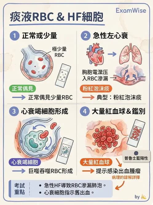 醫檢師 - 痰液一般鏡檢 - AI 圖文解析預覽