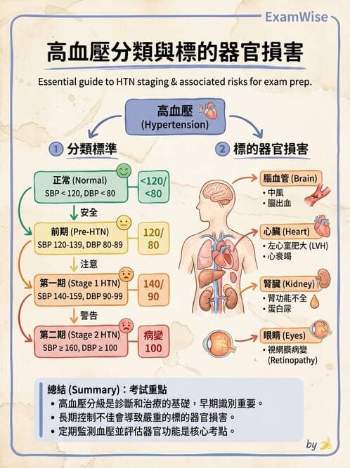 護理師 - 高血壓與周邊血管疾病 - AI 圖文解析預覽