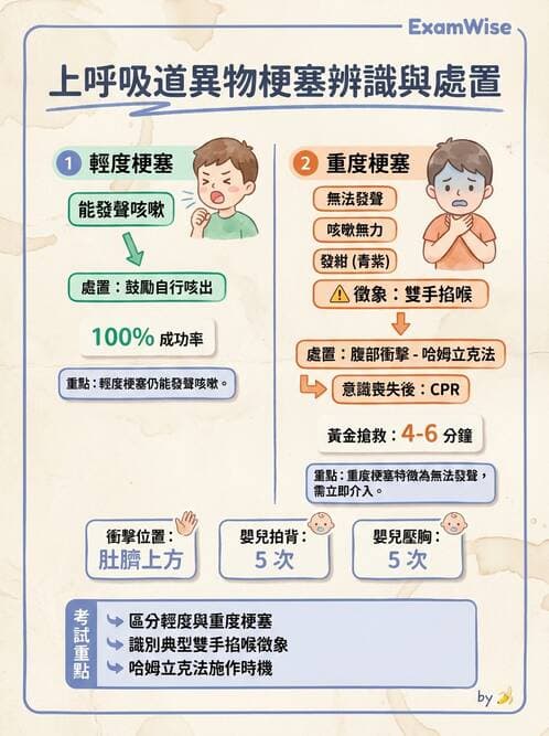 護理師 - CPR、AED與急救技術 - AI 圖文解析預覽