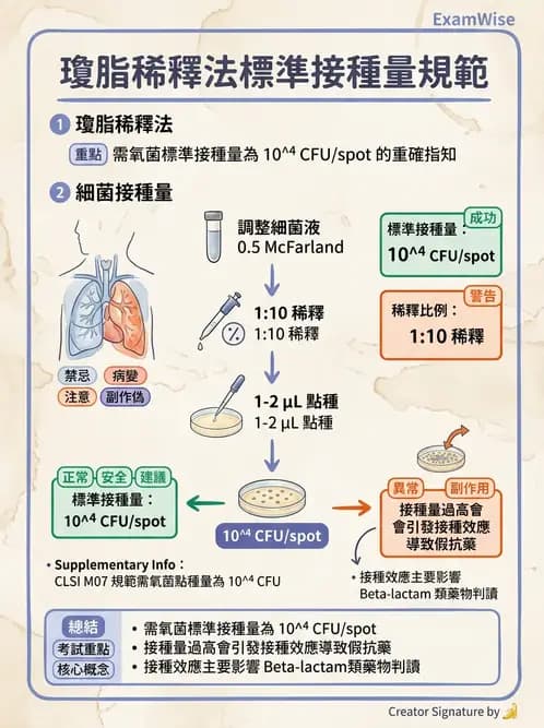 醫檢師 - 藥敏試驗方法 - AI 圖文解析預覽