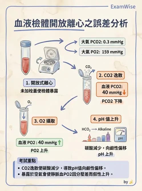 醫檢師 - 血液氣體分析及酸鹼平衡 - AI 圖文解析預覽