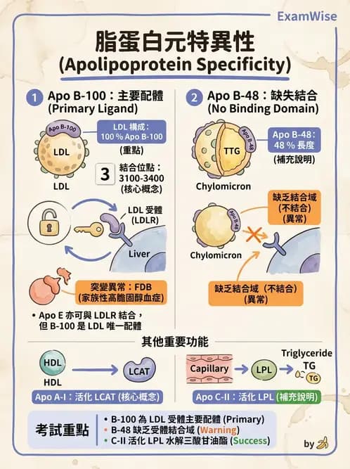 醫檢師 - 脂蛋白分類與臨床應用 - AI 圖文解析預覽