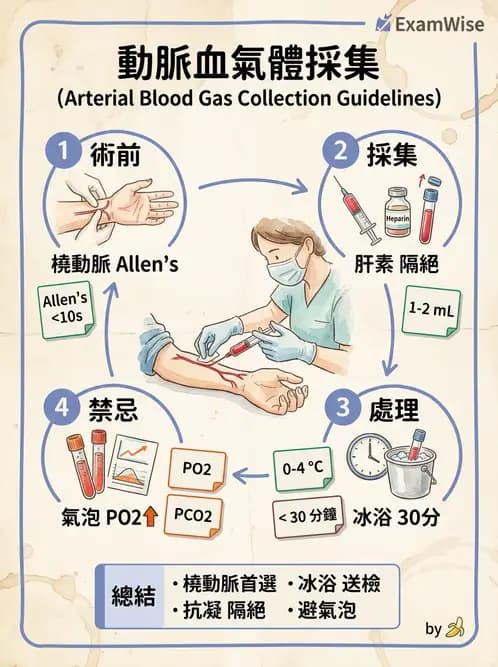 醫檢師 - 血液氣體分析 - AI 圖文解析預覽