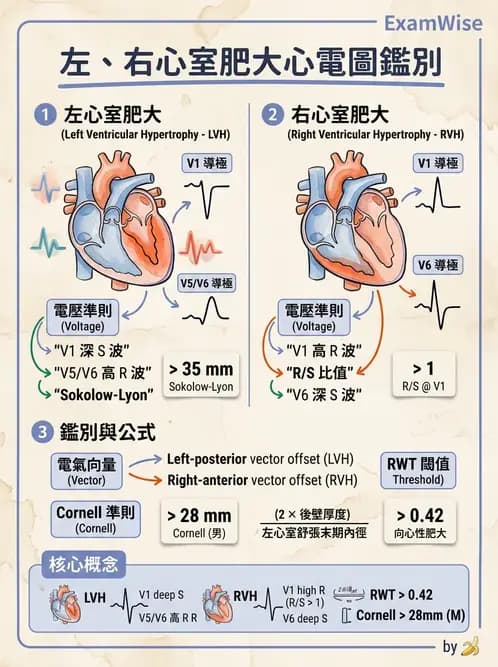 醫檢師 - 心肌病變與特殊心電圖 - AI 圖文解析預覽