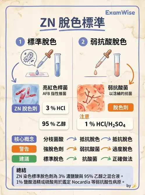 醫檢師 - 分枝桿菌 - AI 圖文解析預覽