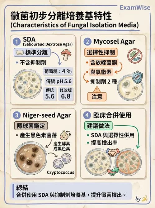 醫檢師 - 真菌診斷與治療 - AI 圖文解析預覽