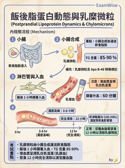 醫檢師 - 脂蛋白分類與臨床應用 - AI 圖文解析預覽