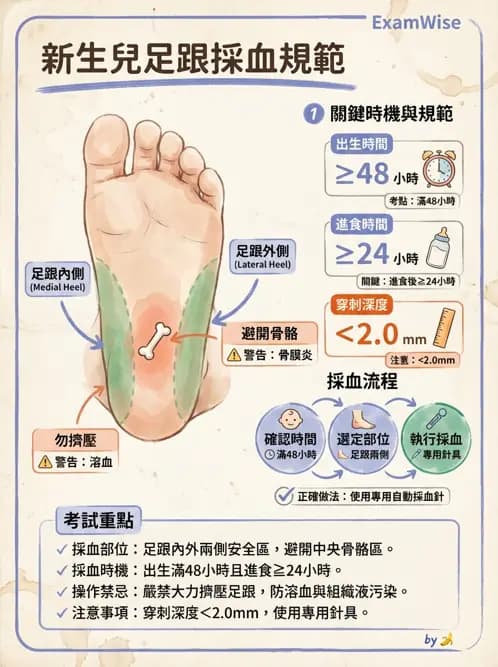 護理師 - 新生兒日常照護與篩檢 - AI 圖文解析預覽