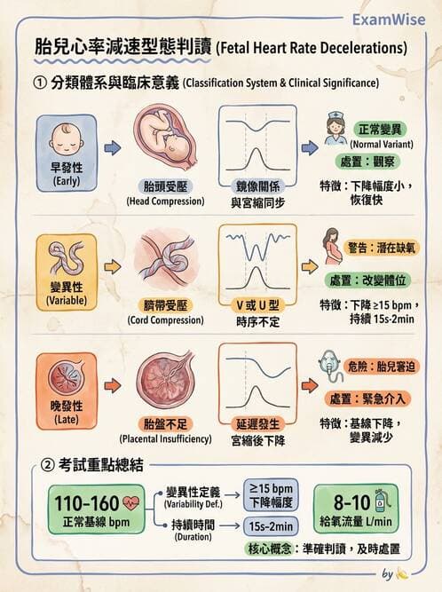 護理師 - 分娩過程與產科急症 - AI 圖文解析預覽