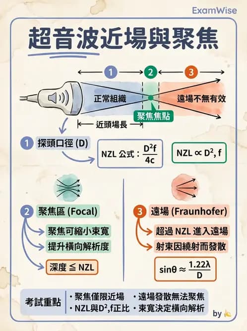 放射 - 超音波物理與系統原理 - AI 圖文解析預覽