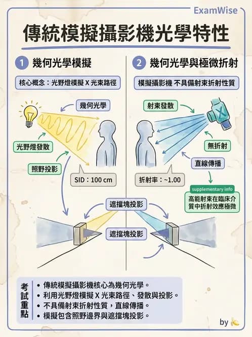 放射 - 傳統模擬攝影機 - AI 圖文解析預覽