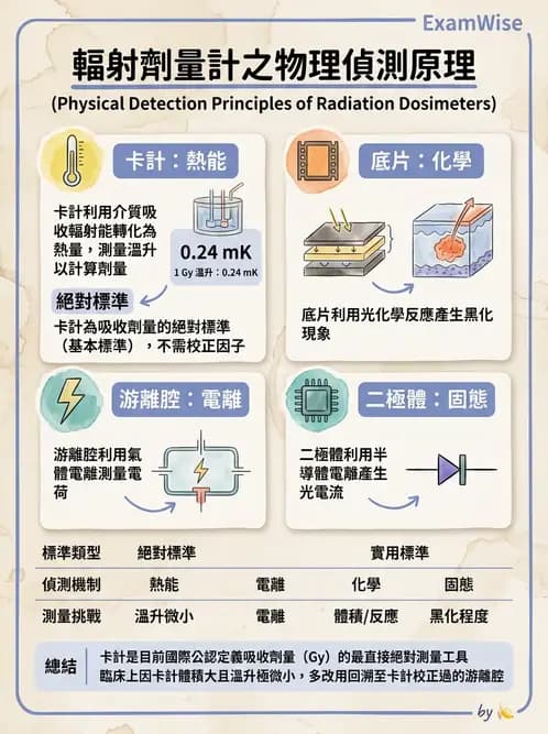 放射 - 固態與其他劑量計 - AI 圖文解析預覽