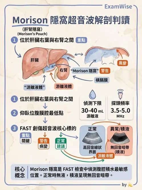 放射 - 腎臟血管與其他超音波 - AI 圖文解析預覽