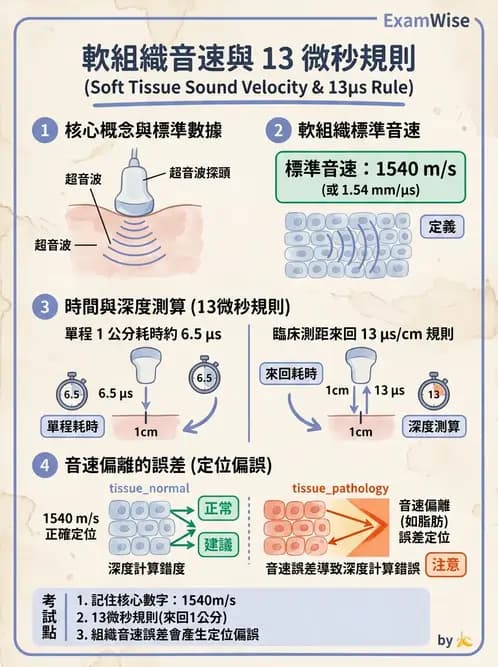 放射 - 超音波物理與技術 - AI 圖文解析預覽