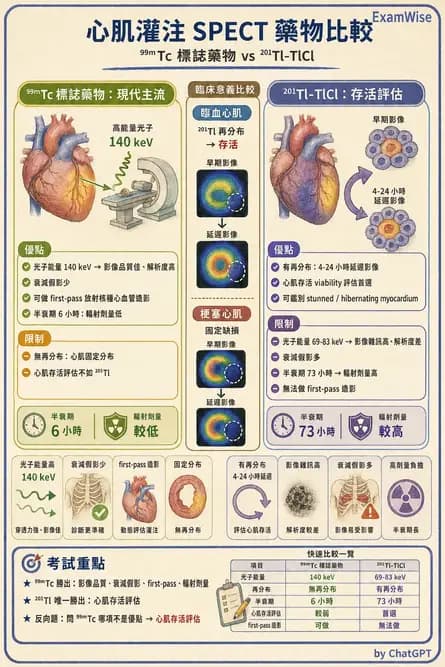 放射 - 心臟灌注造影 - AI 圖文解析預覽