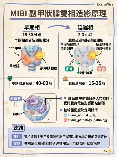 放射 - 副甲狀腺與前哨淋巴結造影 - AI 圖文解析預覽