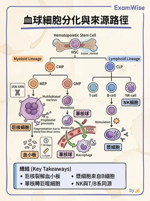 放射 - 血液及免疫生理 - AI 圖文解析預覽