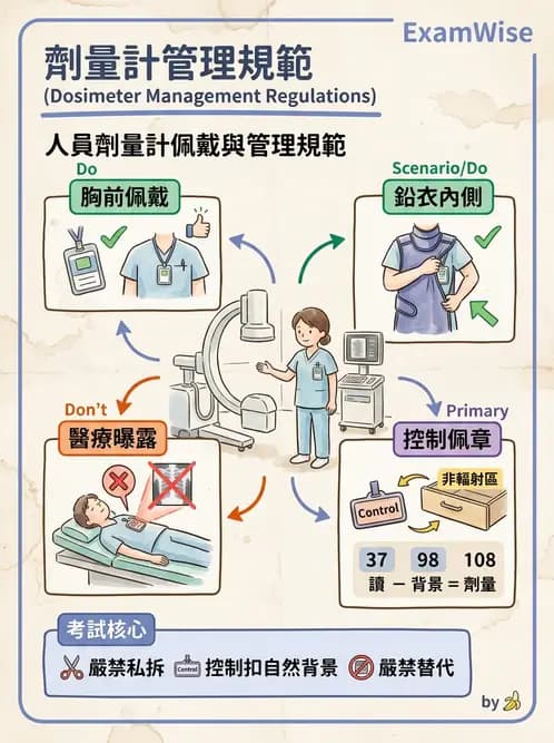 放射 - 劑量計 - AI 圖文解析預覽