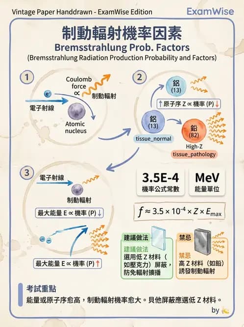 放射 - 帶電粒子與中子和物質作用 - AI 圖文解析預覽