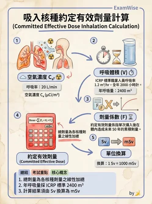 放射 - 體內劑量 - AI 圖文解析預覽