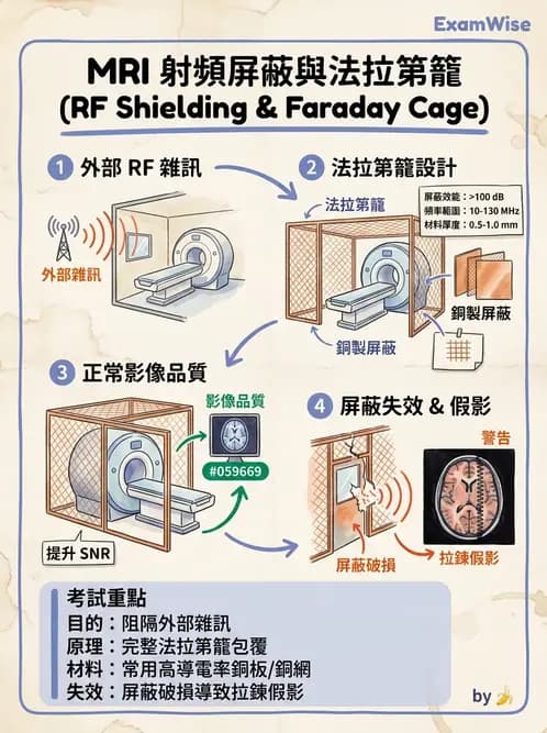 放射 - 磁場與射頻屏蔽 - AI 圖文解析預覽