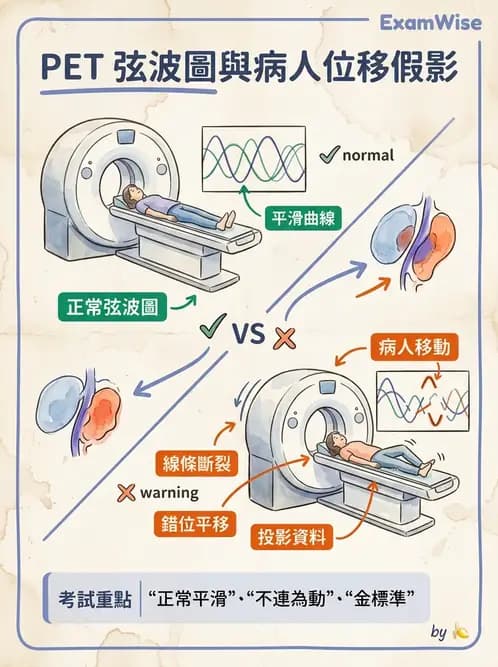 放射 - PET校正、影像重建與臨床操作 - AI 圖文解析預覽