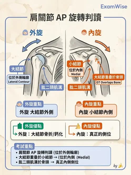 放射 - 軀幹四肢攝影技術 - AI 圖文解析預覽