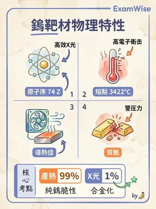 放射 - X光產生原理與管球設備 - AI 圖文解析預覽