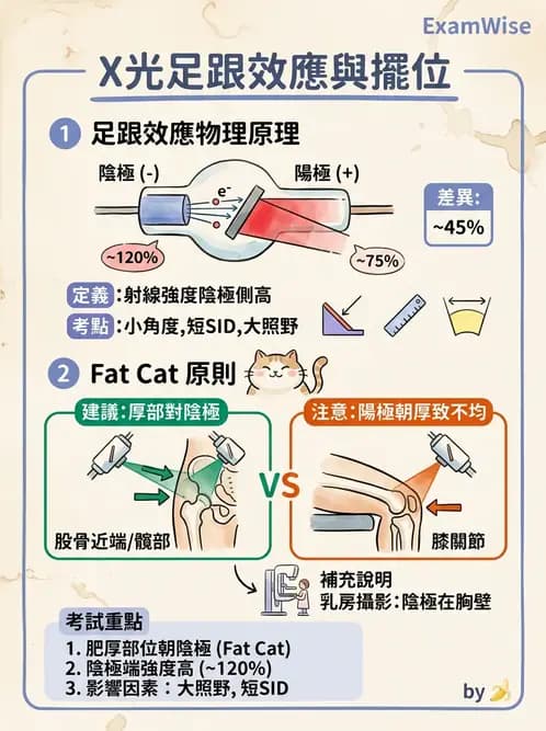 放射 - 曝光參數與散射線控制 - AI 圖文解析預覽