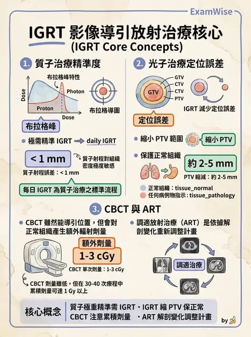 放射 - 影像導引放射治療(IGRT)與臨床應用 - AI 圖文解析預覽