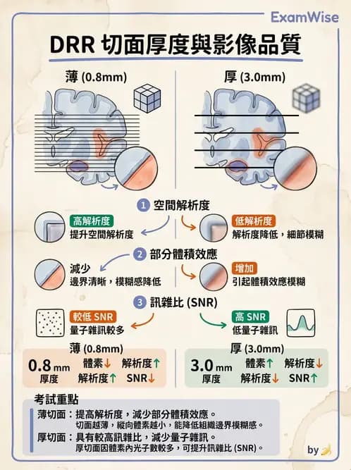 放射 - CT模擬攝影技術、流程與影像特性 - AI 圖文解析預覽