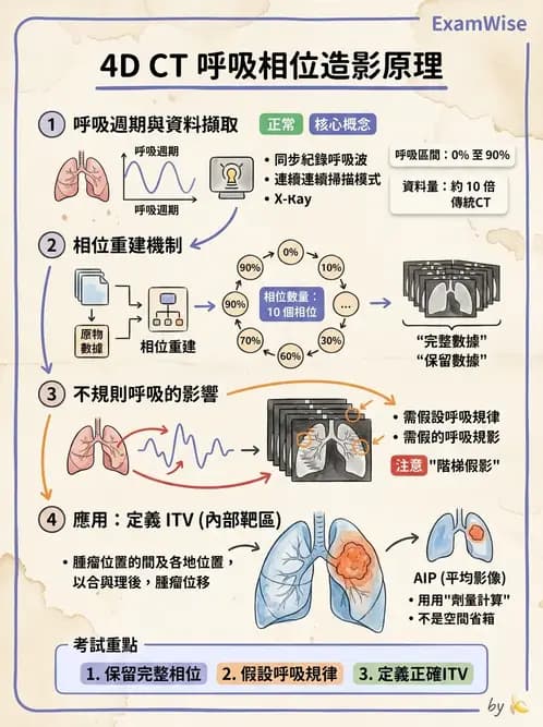 放射 - 多模影像模擬攝影與呼吸運動管理 - AI 圖文解析預覽