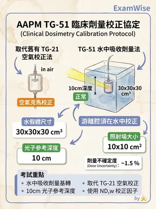 放射 - 放射治療劑量儀器與特殊設備品保 - AI 圖文解析預覽