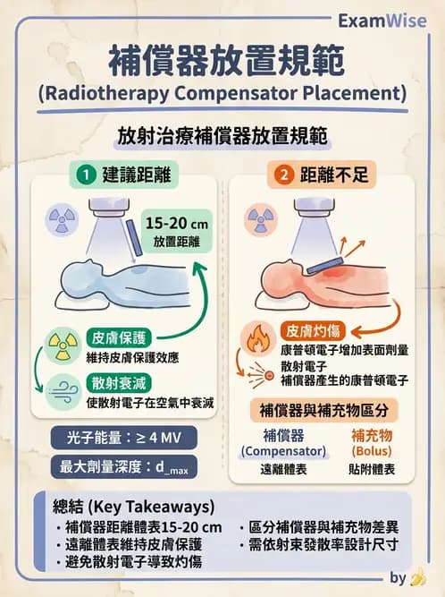 放射 - 射束幾何、照野設計與楔形濾器 - AI 圖文解析預覽