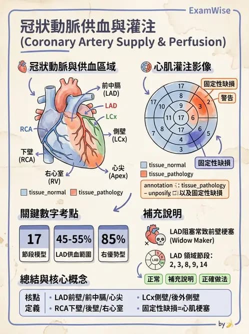 放射 - 心臟灌注造影 - AI 圖文解析預覽